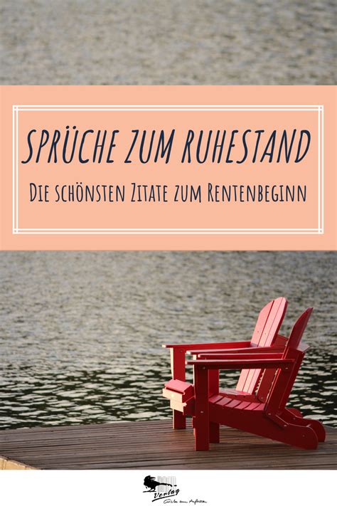 ruhestand spruch